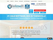 Tablet Screenshot of drdalerottman.com